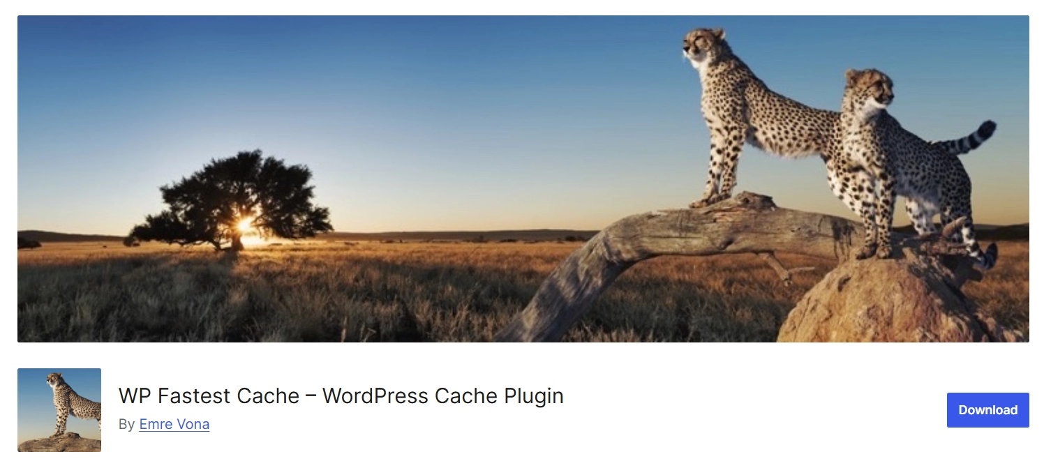 ปลั๊กอิน WP Fastest Cache